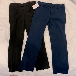 Isaac Mizrahi Boys Dress Pants size 8 slim Black & Navy available.